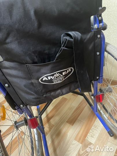 Инвалидная коляска складная бу