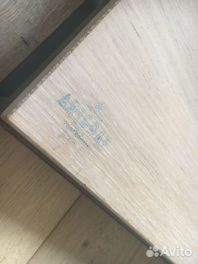 Полка консоль лофт из дуба