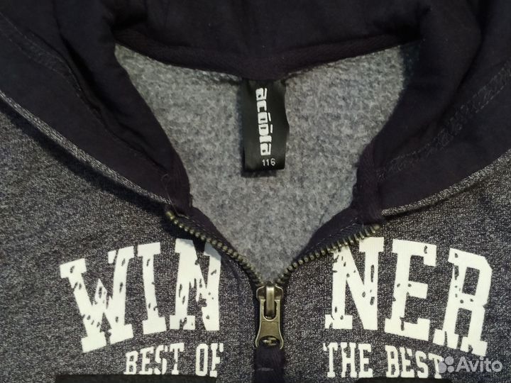 Толстовка для мальчика на рост 116