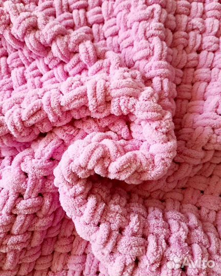 Плед из Ализе Пуффи