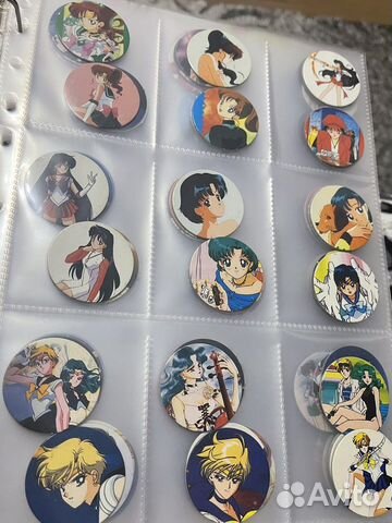 Фишки Sailor Moon / Сейлор Мун Кэпс