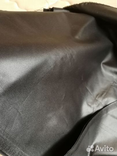 Ткань черная с блеском
