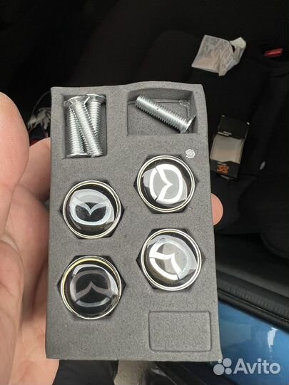 Болты на гос номер mazda