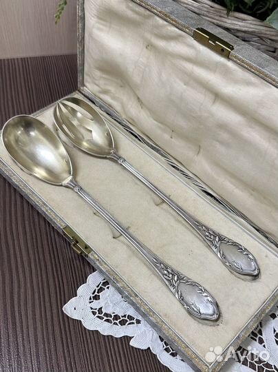 Сервировочные приборы. Франция. Серебро