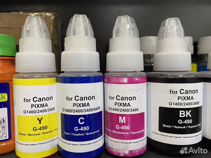 Чернила и тонеры для принтеров