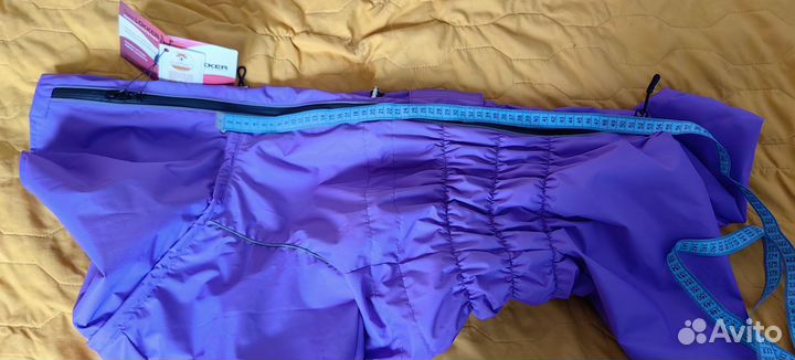 Дождевик для собаки размер L55