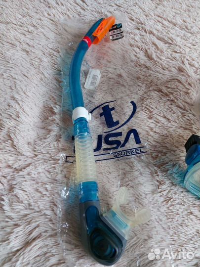 Маска и трубка для плавания и дайвинга