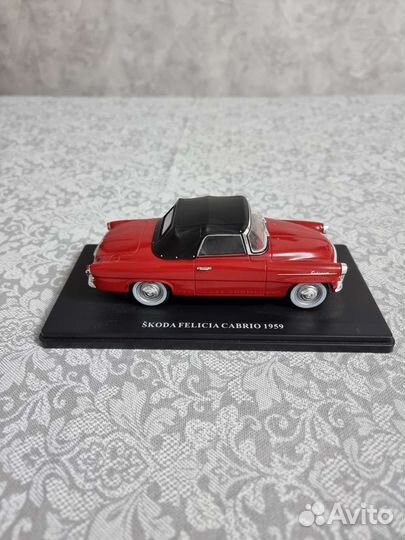 Модель автомобиля Skoda Felicia Cabrio 1959г