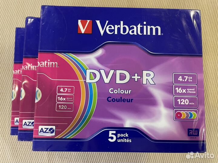 Болванки c футлярами DVD+R / DVD+RDL / DVD+RW