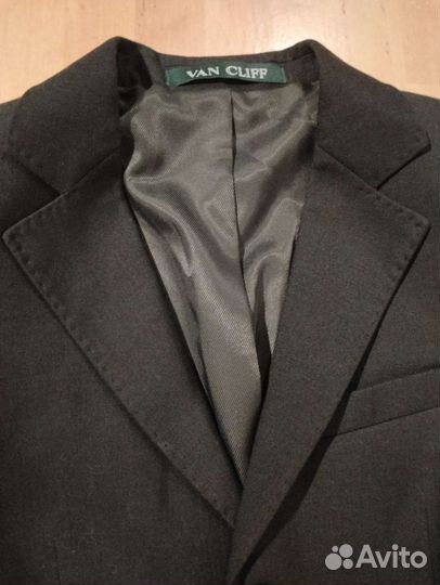 Школьный костюм для мальчика 134 серый