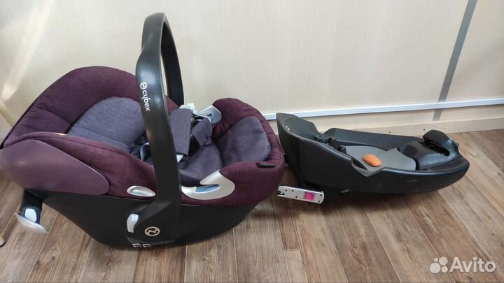 Автолюлька cybex aton q plus б/у