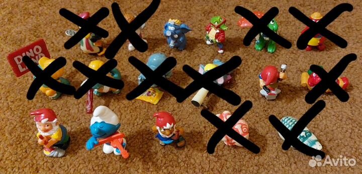 Игрушки из Kinder surprise