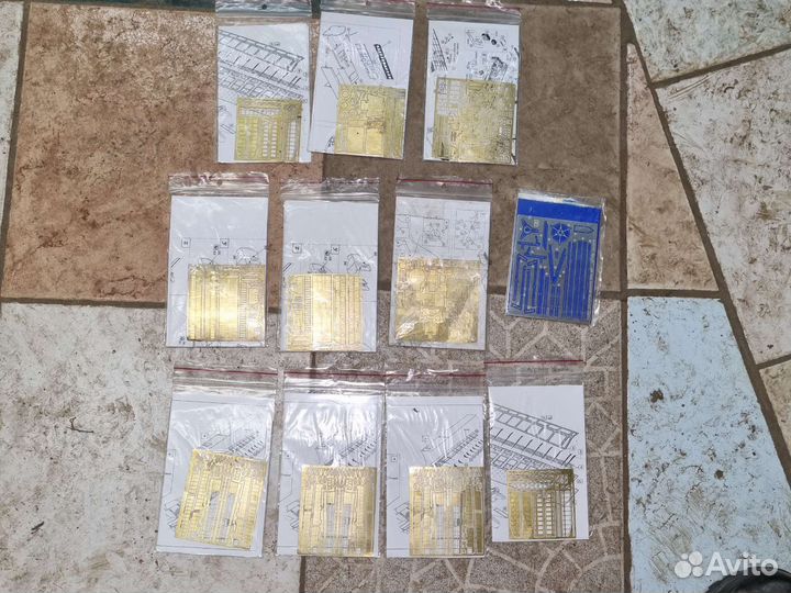 Наборы фототравления к сборным моделям авиации