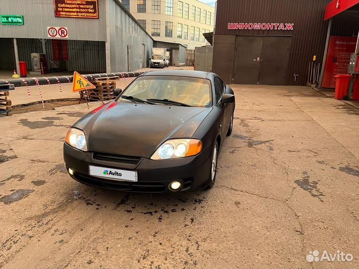 Hyundai Coupe 2.0 AT, 2005, 275 000 км