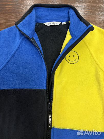 Флисовая кофта-джемпер Crockid 86р-р новая