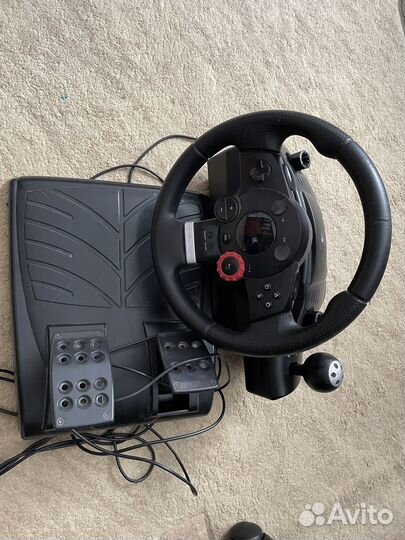 Игровой руль logitech driving force gt 900