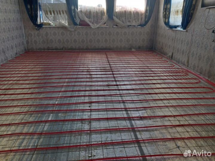 Монтаж теплого пола под ключ