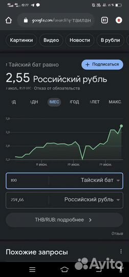 Банкнота 100 тайландских бат