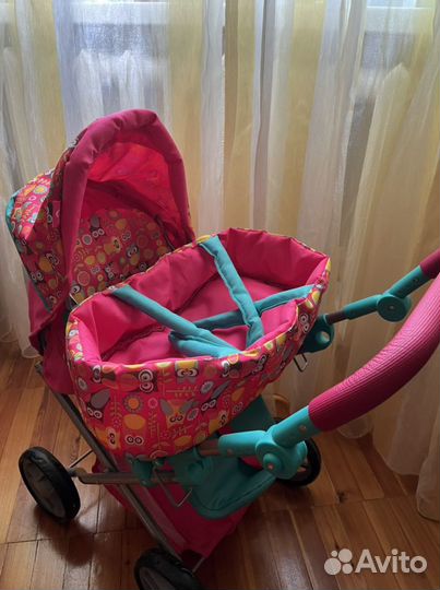 Коляска кукольная Demi Star 3 в 1