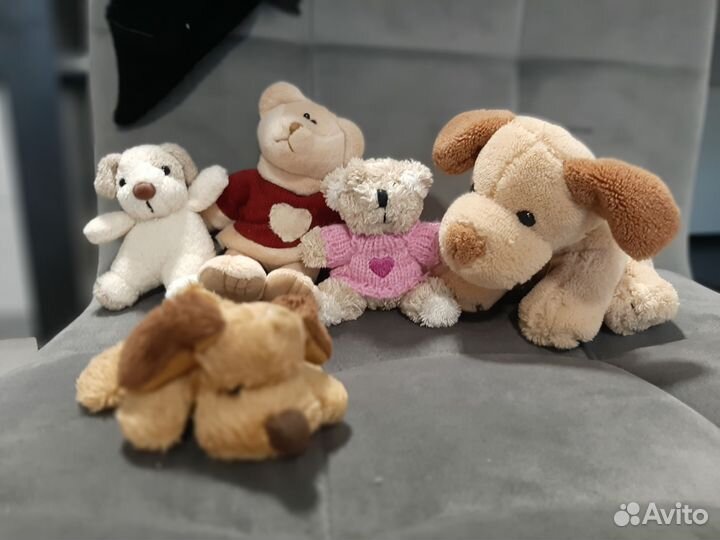 Мягкие игрушки из макдональдса и другие