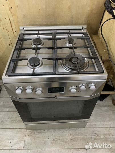 Газовая плита 60 см Gorenje с электро духовкой
