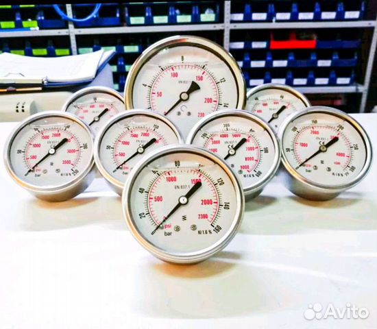 Манометр осевой купить в Казани | Авито