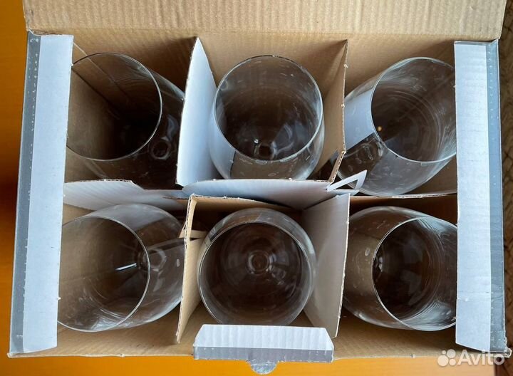 Набор из 6 бокалов Bohemia Royal Crystal Gastro