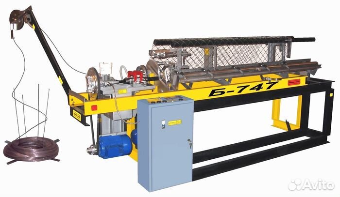 Станок для производства сетки Рабицы