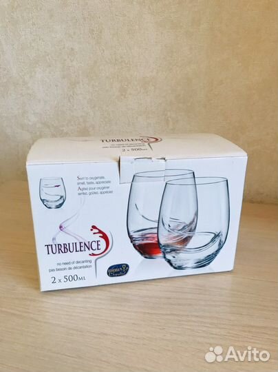 Стаканы Bohemia Crystal Turbulence, 500 мл, 2 шт