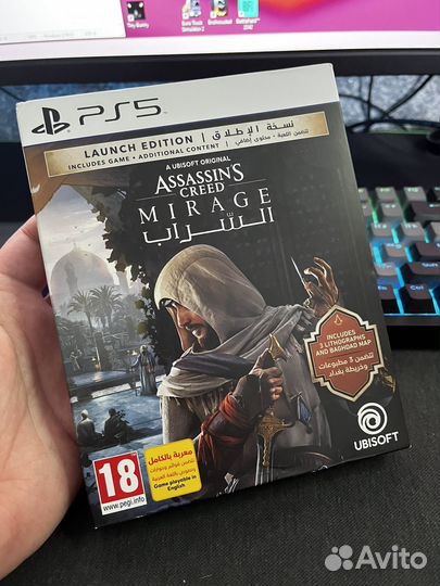 Assassins Creed Mirage ps5 диск