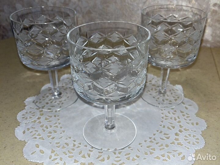 Хрустальные бокалы СССР