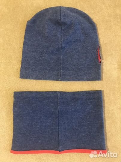 Шапка для мальчика+хомут