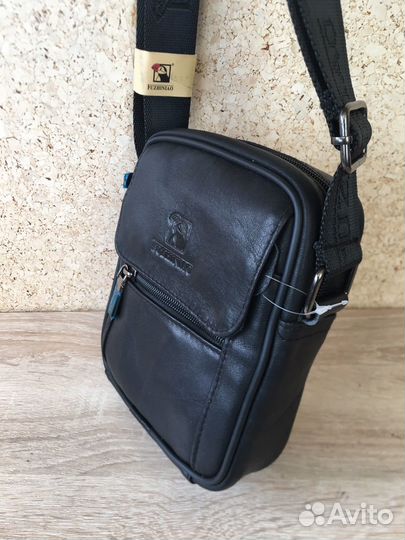 Мужская сумка из натуральной кожи