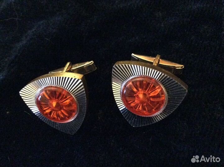 Советские запонки.Зажим для галстука. Винтаж