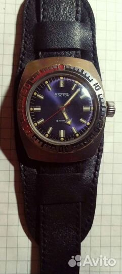 Часы восток амфибия бочка