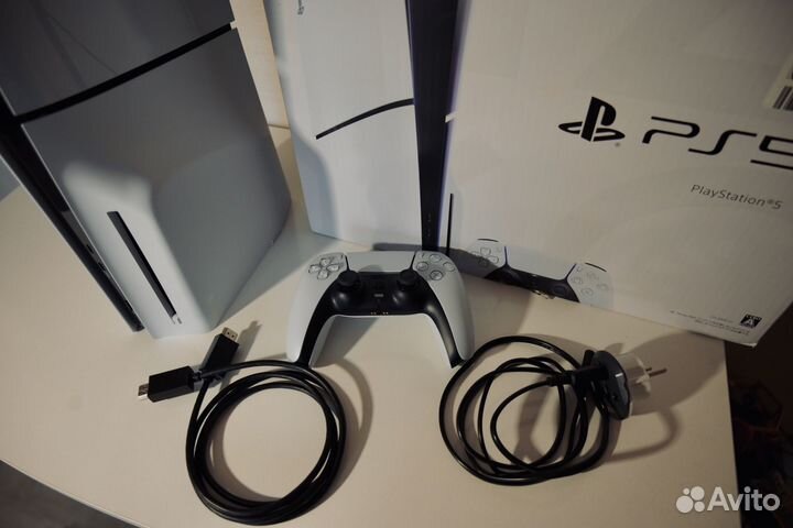 PS 5 Slim с дисководом + PS Plus Extra Обмен