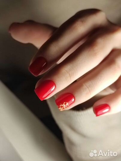 Маникюр наращивание