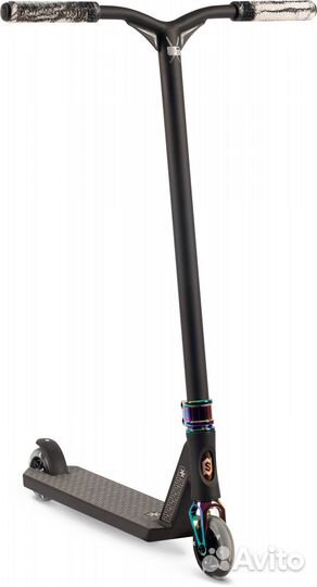 Самокат skip Edge черный-неохром Sev595