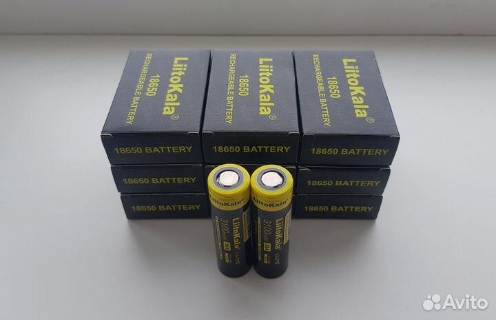 Новые Li-ion аккумуляторы Liitokala 18650 - 21700