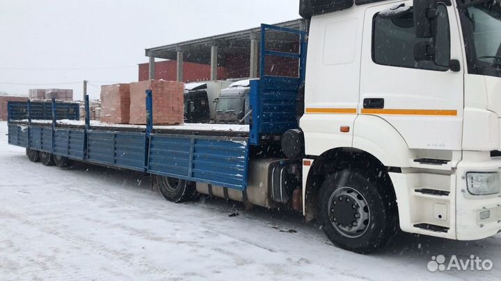 Полуприцеп. Стройматериалы