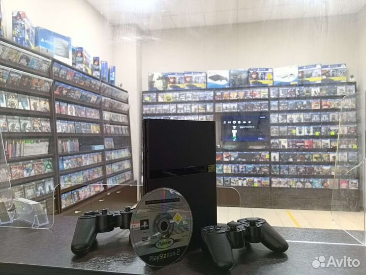 Ps2 Slim прошитая (Гарантия)