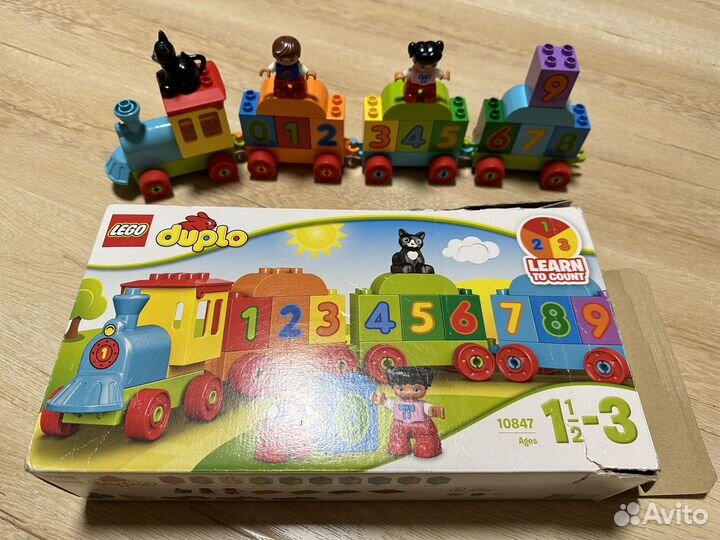 Lego duplo поезд