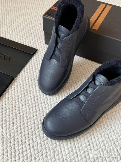 Кеды мужские с мехом Zegna 39-46