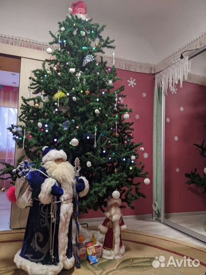Ёлка искусственная высота 3-4 м
