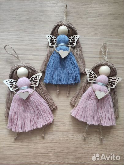 Макраме ангелочек