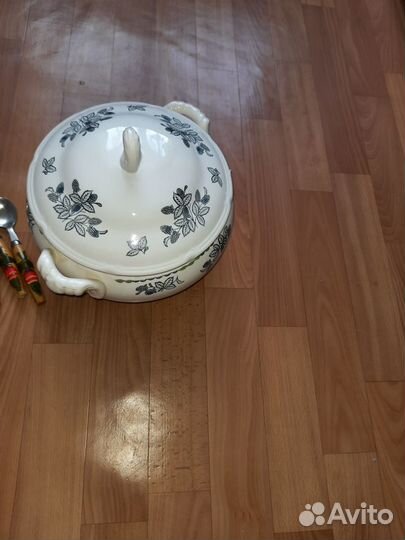 Фарфоровый горшок СССР ни разу не б у новый