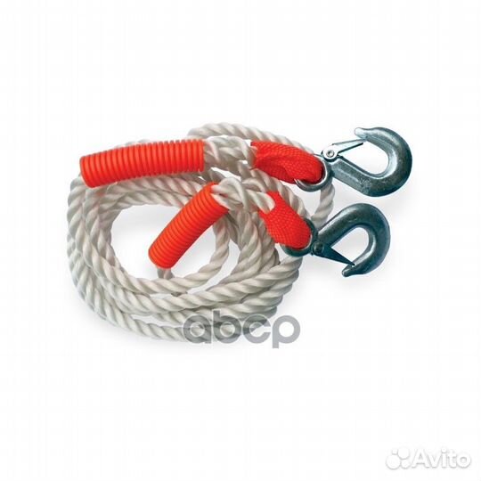 Трос буксировочный c крюками (4.5м, 5т, в пакет