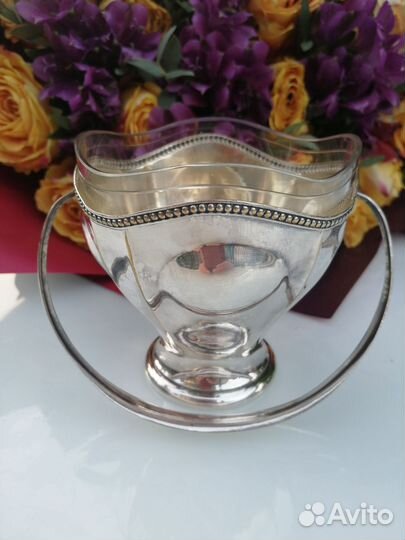 Старинная ваза для ягод / конфет