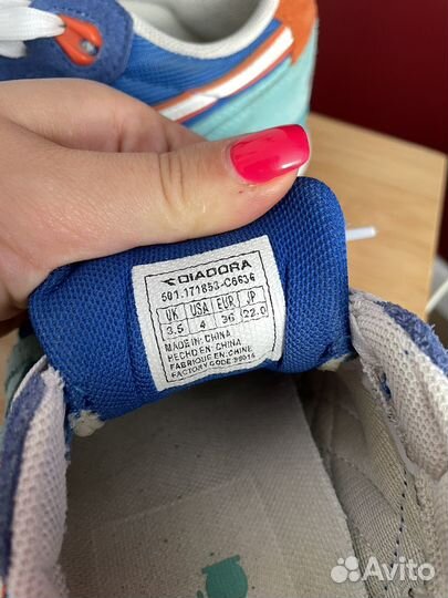 Кроссовки diadora 36
