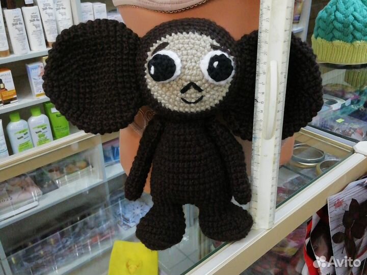 Игрушка Чебурашка. Ручная работа